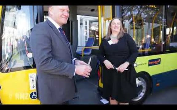 Green is the new yellow for Wellington buses