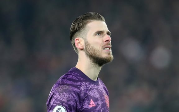 Manchester United goalkeeper David de Gea.
