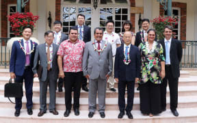 French Polynesian government receives China's Dazhong delegation in Papeete