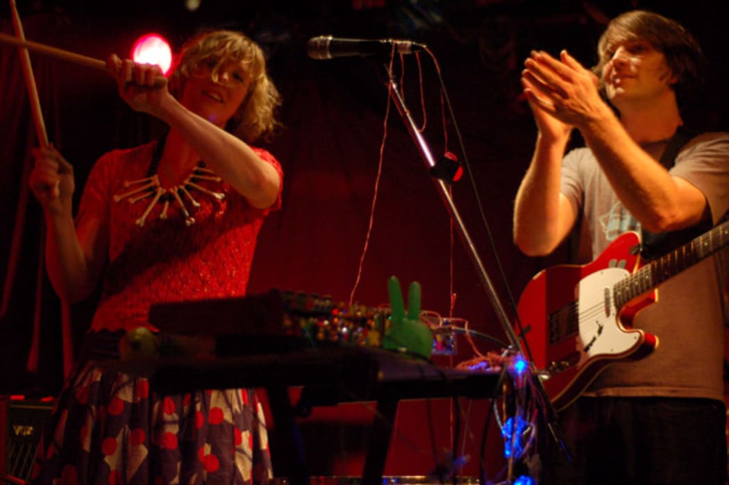 Gareth Shute and Amee Robinson of The Ruby Suns