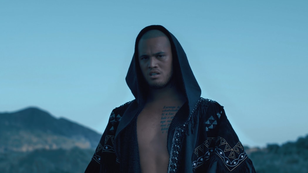 Stan Walker in the video for 'New Takeover'