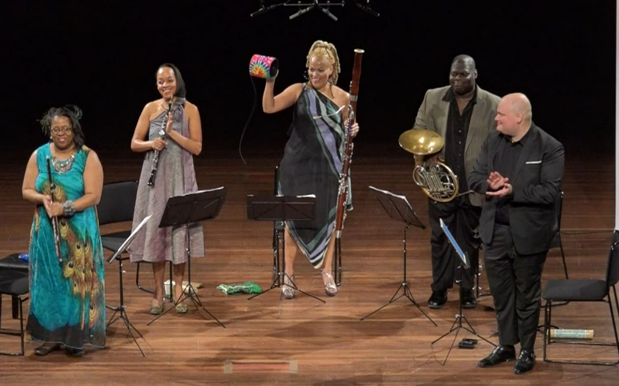 Imani Winds in concert