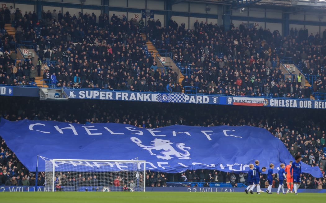 Chelsea football club fans.
