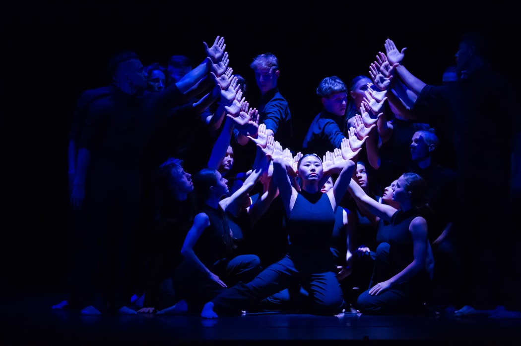 New Zealand School of Dance's 50th Anniversary Graduation Season. (Featured) Jill Goh alongside NZSD students in ‘Forgotten Things’.