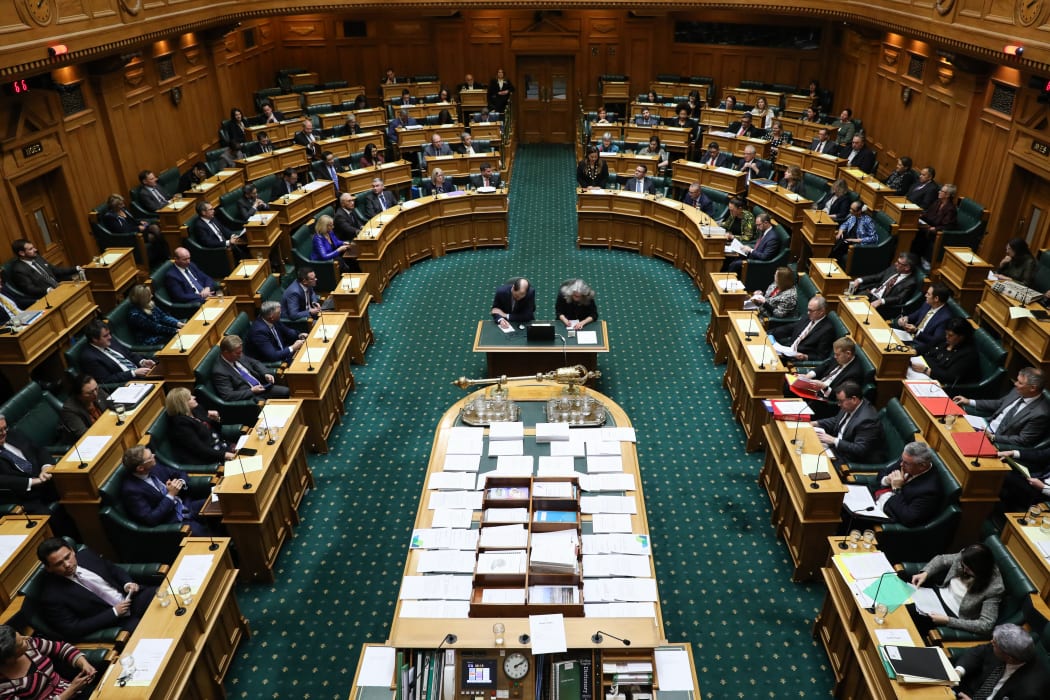 Parliament as seen from the Press gallery