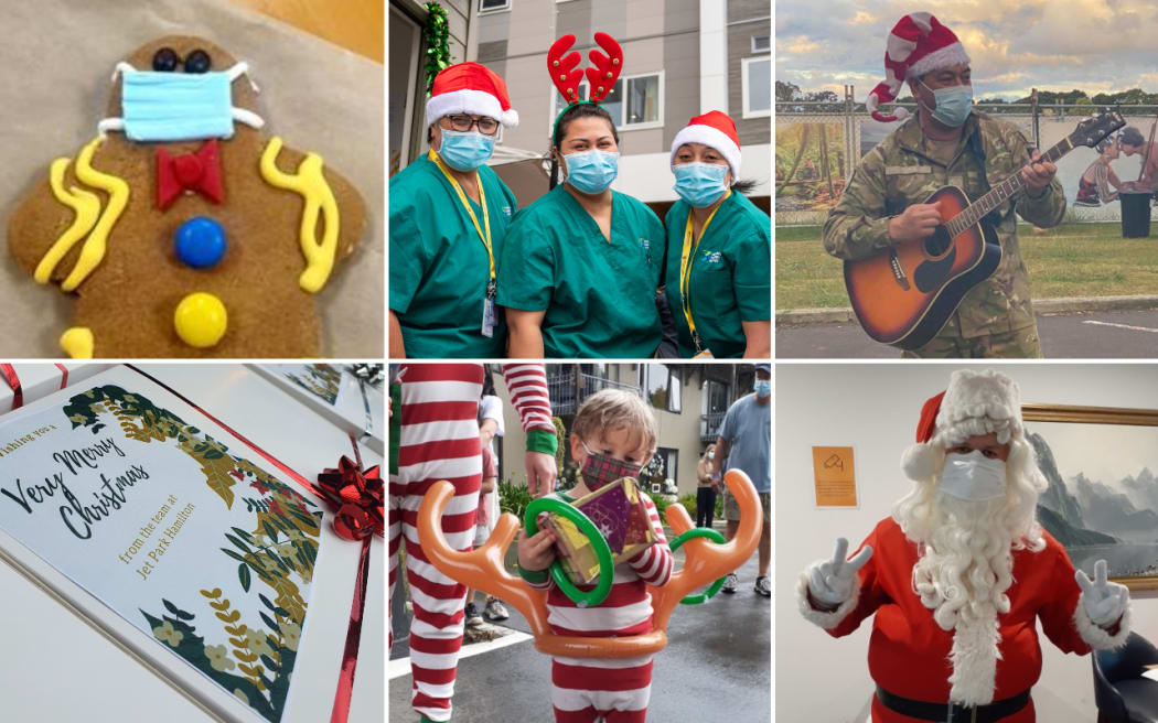 Christmas in managed isolation facilities.