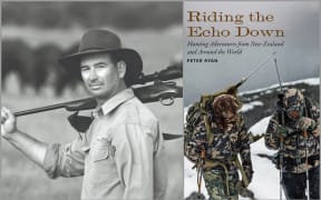 Image of Peter Ryan and the cover of his book.
