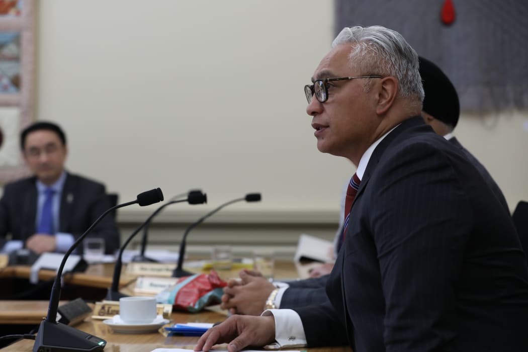 National MP Alfred Ngaro in committee