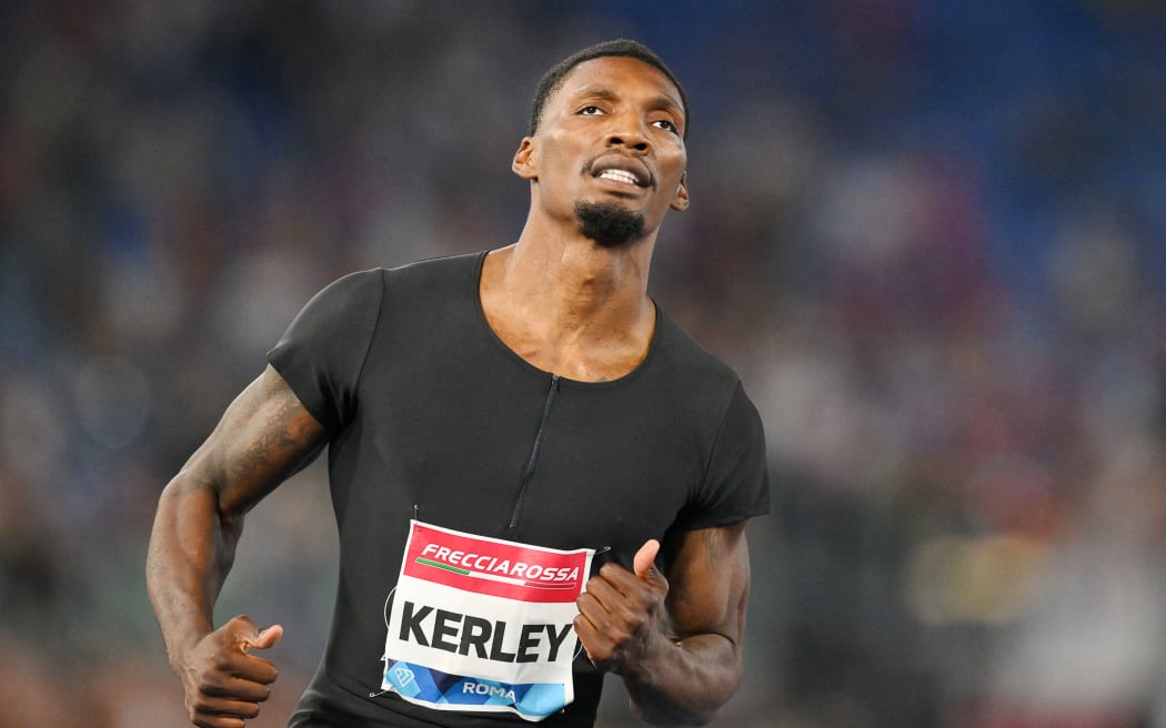 US sprinter Fred Kerley.