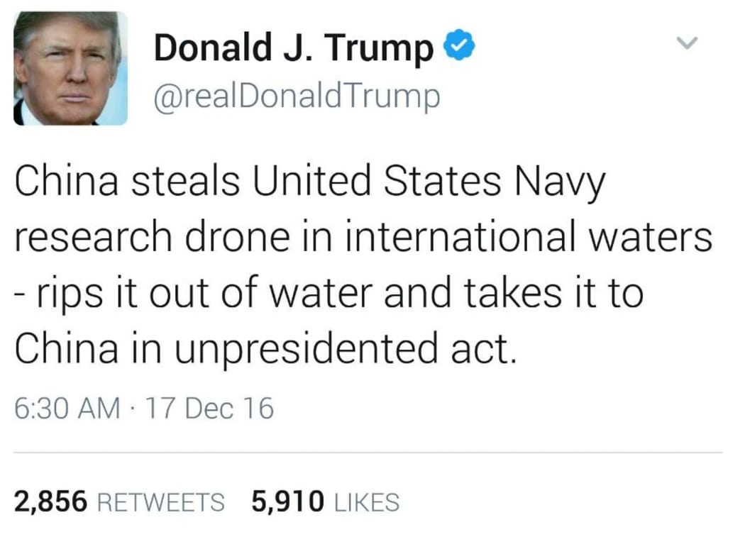 The tweet was deleted and replaced with one in which 'unprecedented' was spelled correctly - but not before it was screen-capped by the entire internet.