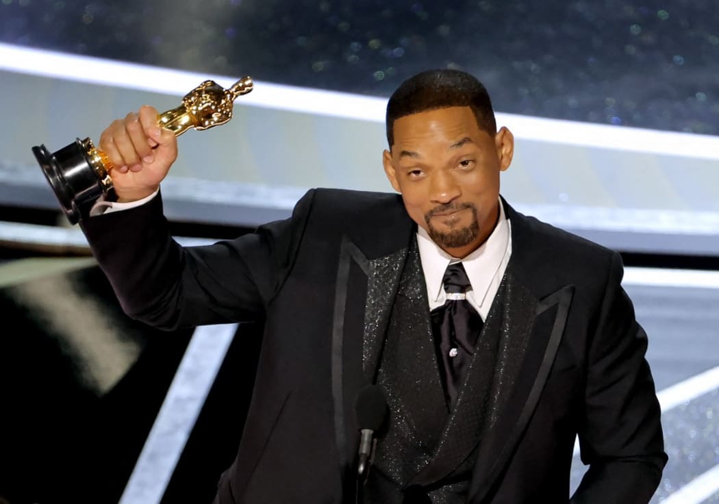 HOLLYWOOD, CALIFORNIA - MARCH 27: Will Smith accepts the Actor in a Leading Role award for King Richard onstage during the 94th Annual Academy Awards at Dolby Theatre on March 27, 2022 in Hollywood, California.