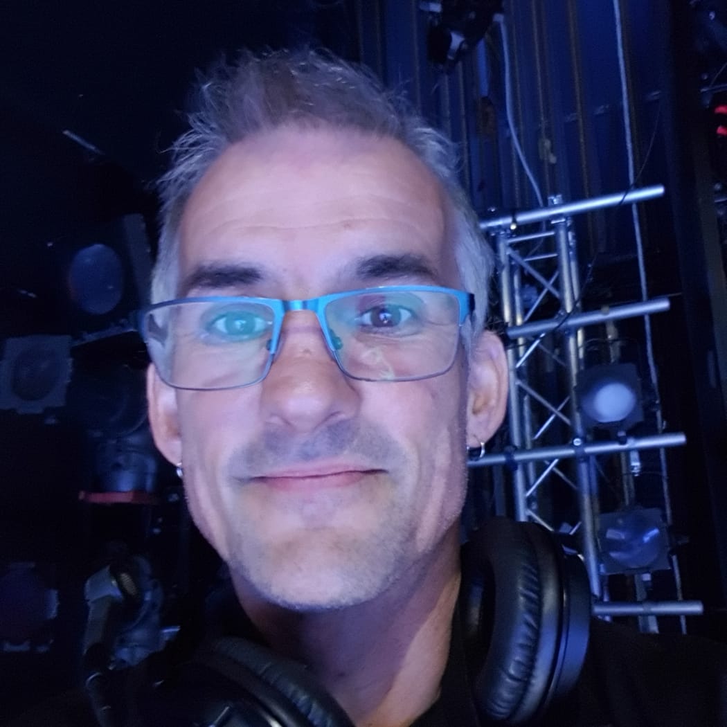 Headshot / selfie of white middle aged man.