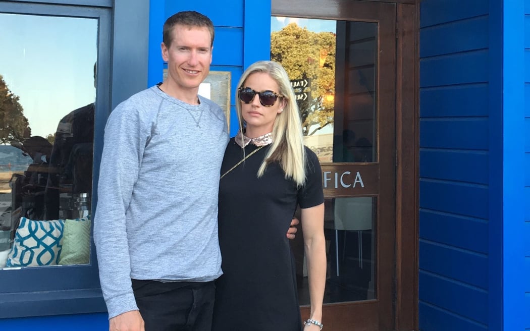 Richard and Dominique Barker, who live in Melbourne.