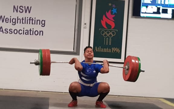 Eileen Cikamatana competing for New South Wales at an interstate event in Sydney.