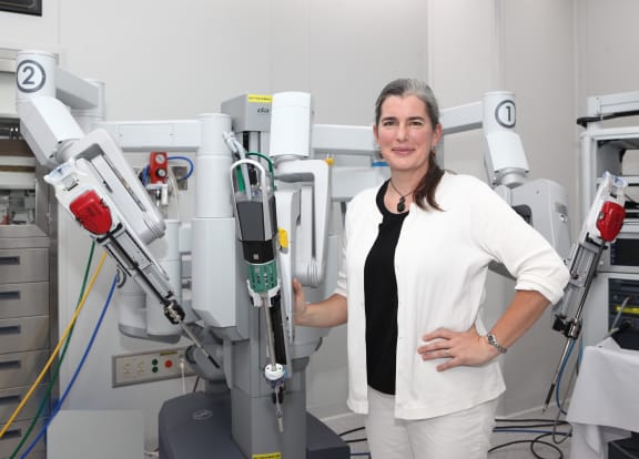 Dr Catherine Mohr, Vice President of Medical Research at Intuitive Surgical.