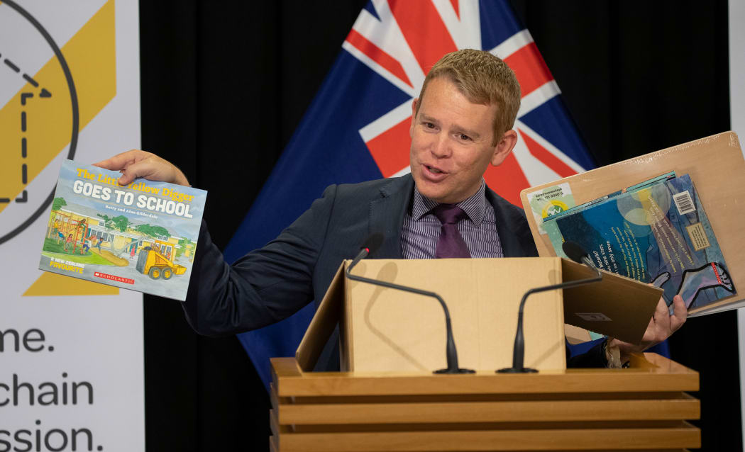 Minister of Education Chris Hipkins.