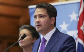 New National Party leader, Simon Bridges and Deputy Paula Bennett