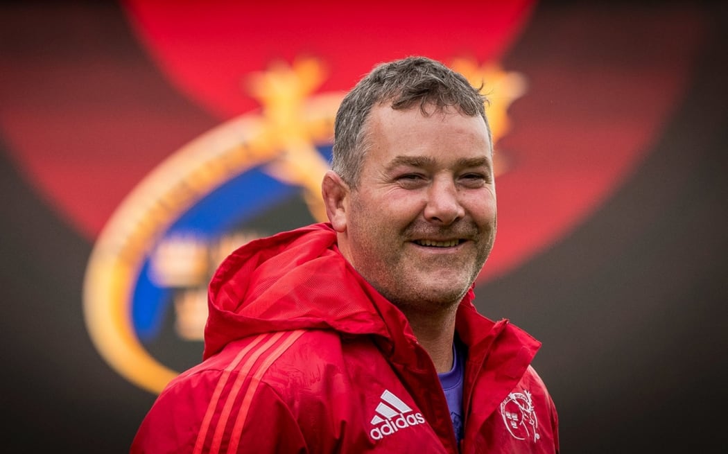 Munster head coach Anthony Foley before Munster v Edinburgh match September 2016