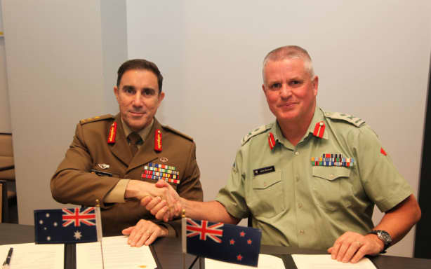 Australia, New Zealand sign army cooperation deal | RNZ
