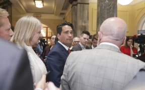 National Party Leader, Simon Bridges, speaks to media about Jami-Lee Ross.