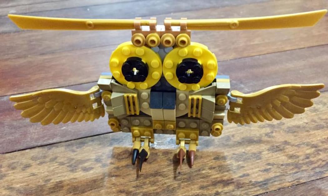 Fletcher's (Age 9) lego Ruru