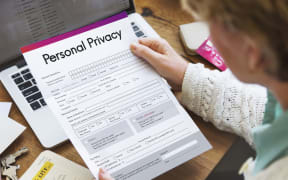 A personal privacy form.