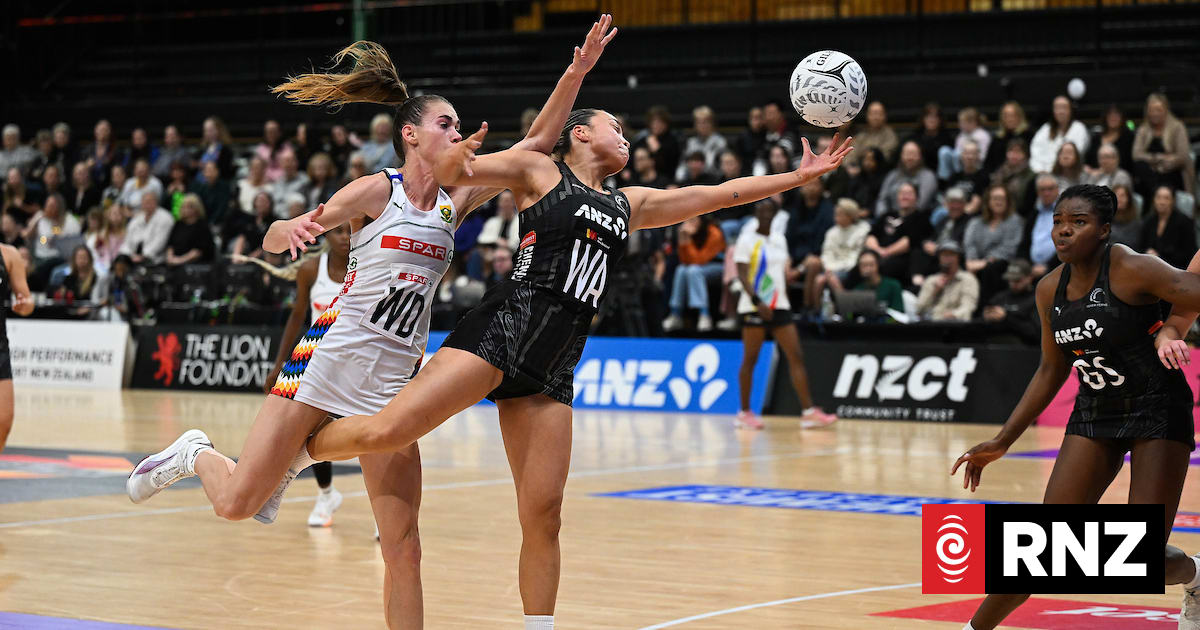 Netball: Silver Ferns win Taini Jamison trophy with win over South ...