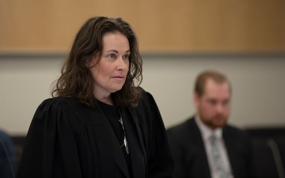 Defence lawyer Emma Priest