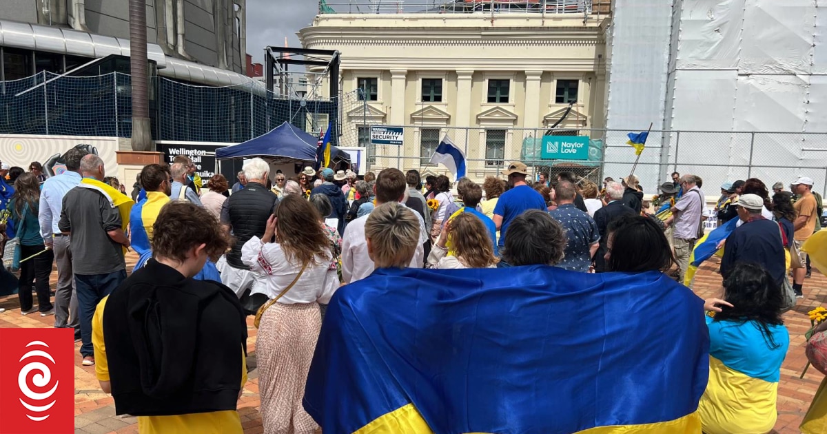 Украинское общество отмечает вторую годовщину российского вторжения