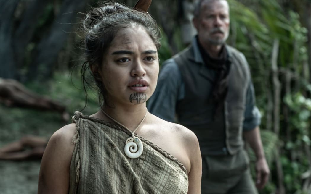 Tioreore Ngatai-Melbourne starred in Lee Tamahori's 2023 film 'The Convert'.