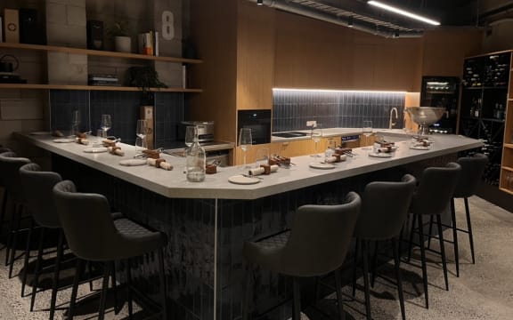 With just eight seats, The Green is the restaurant version of a tiny house.