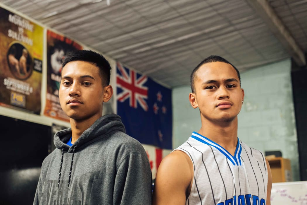 Zalmon Meti Mata'u and Alex Saifalau Vaa.