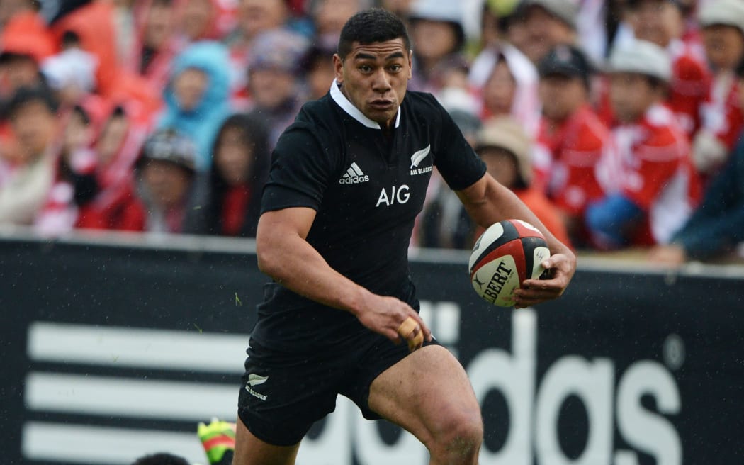 Charles Piutau in action for the All Blacks