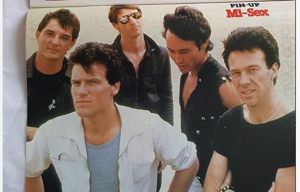 Mi-Sex pinup from 1980