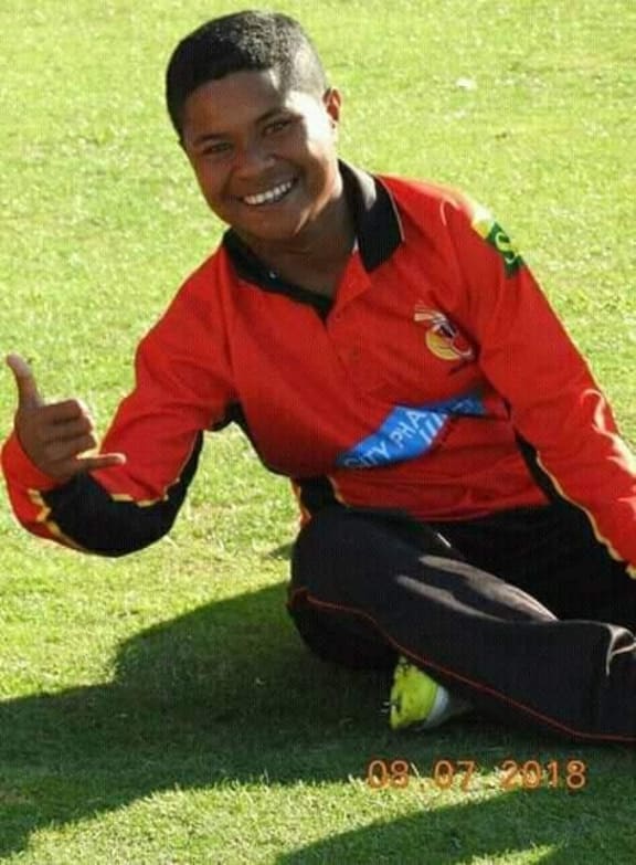 PNG women's cricketer, Kopi John, who passed away on the 27-08-2019 after a short illness.