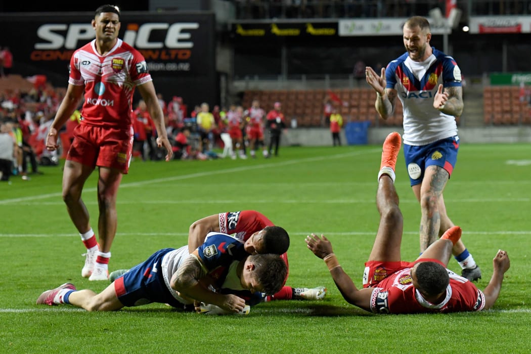 John Bateman scored a consolation try for Great Britain.