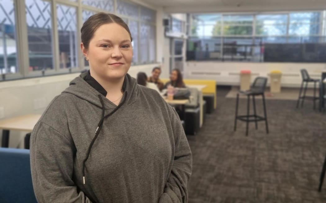 Beauty therapy student Hannah Smith would be heart broken if WITT were to close.