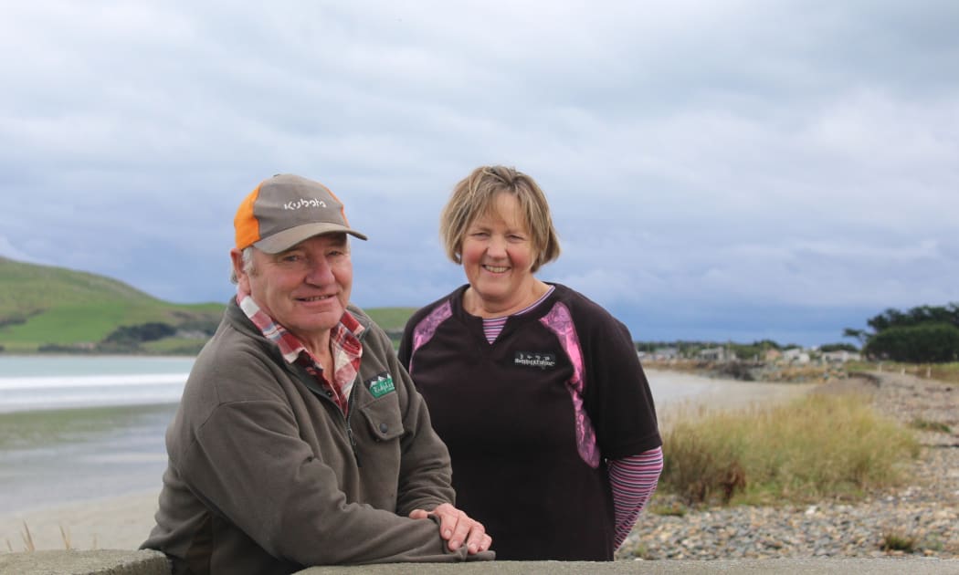 Alan and Deen McKay have been battling the council over the road and adjacent dump site for about seven years.