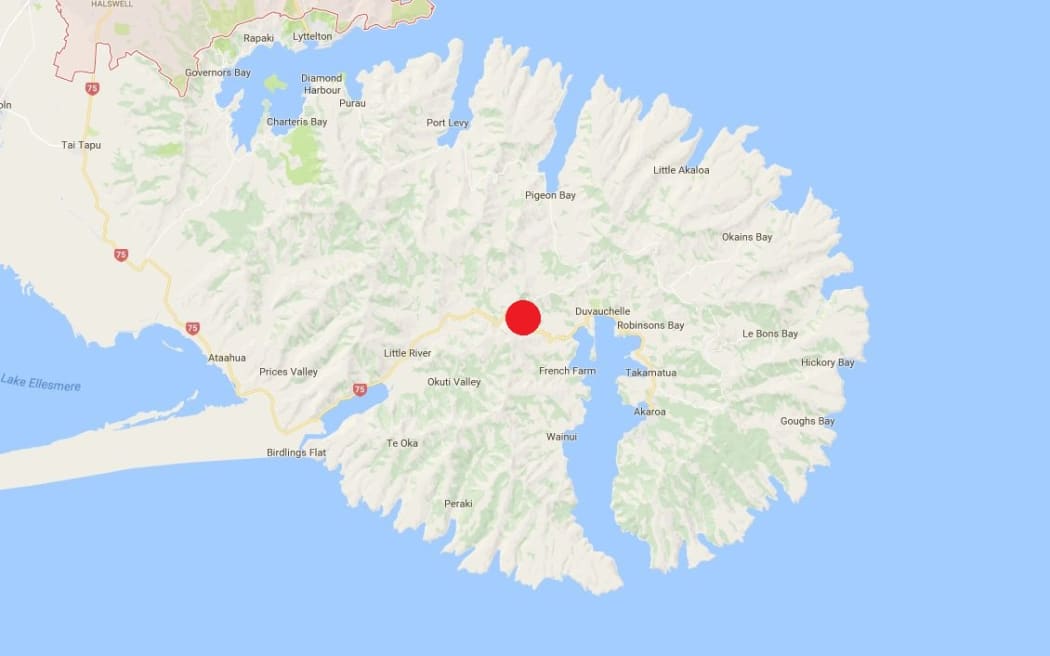 The site of the bus crash