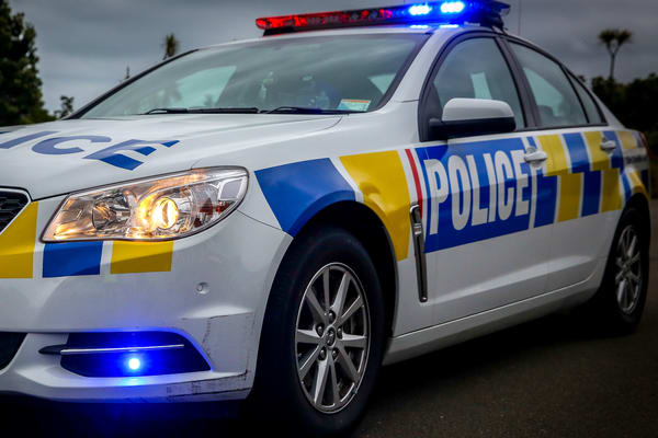 Generic police car.