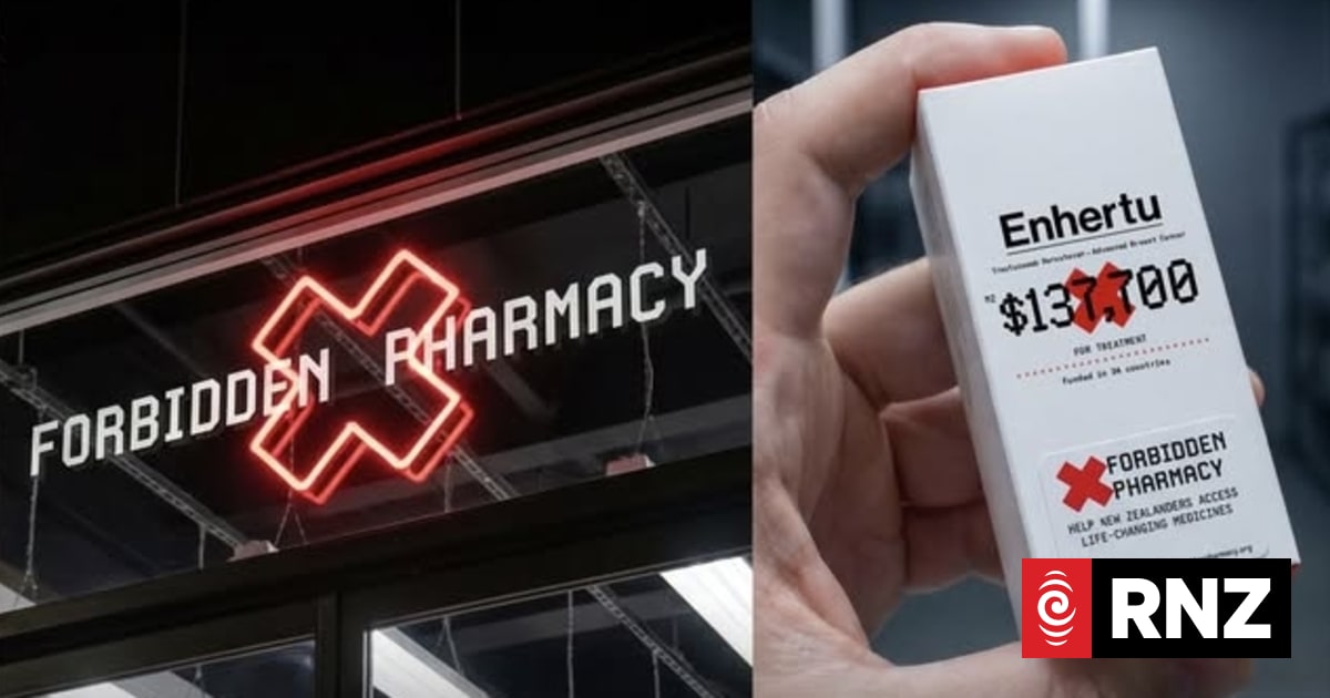 Installation features 'forbidden' medicines denied to New Zealanders