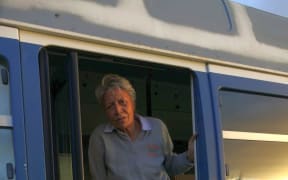 Maureen, 61, struggles to walk after a hip replacement.