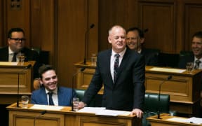 National MP Jono Naylor gives his valedictory speech to the House.