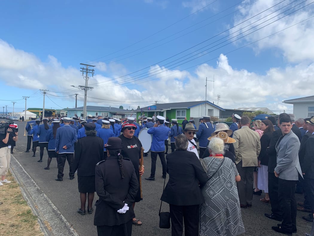 National party and Māori party about to be welcomed on to Rātana.