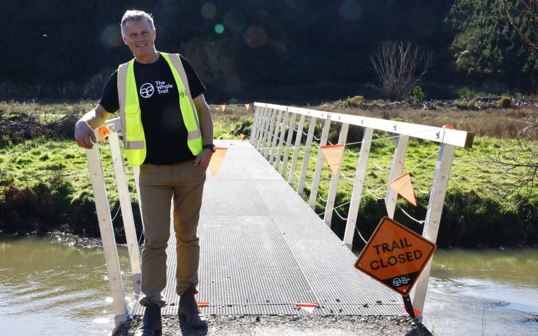 One of the smaller bridge crossings on the Whale Trail, which is still under construction. SUPPLIED: MAIA HART/LDR - SINGLE USE ONLY