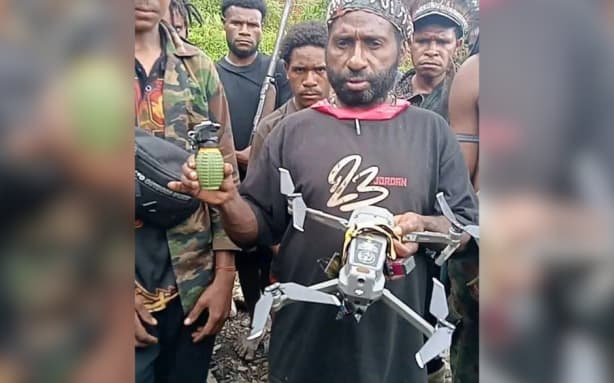 Benny Wenda said four members of the West Papua National Liberation Army (TPNPB) were killed in drone bombings in Kiwirok on 18 October.