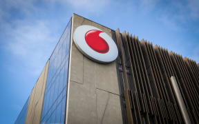 Exterior shots of Vodafone's office in Chch