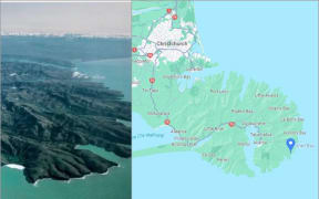 Map of Banks Peninsula