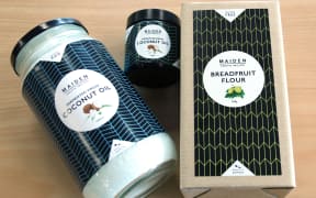 Maiden South Pacific organic fermented virgin coconut oil and gluten free breadfruit flour. Made in Samoa.