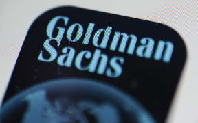 The Goldman Sachs banking application is seen on a smartphone screen on November 15, 2017. (Photo by Jaap Arriens/NurPhoto)